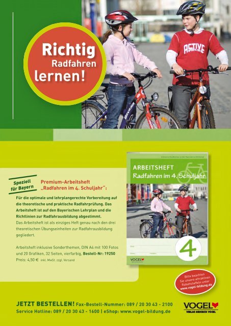 NACHRICHTEN BERICHTE MITTEILUNGEN - Verkehrswacht Bayern