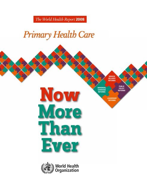 Primary health care: now more than ever - World Health Organization