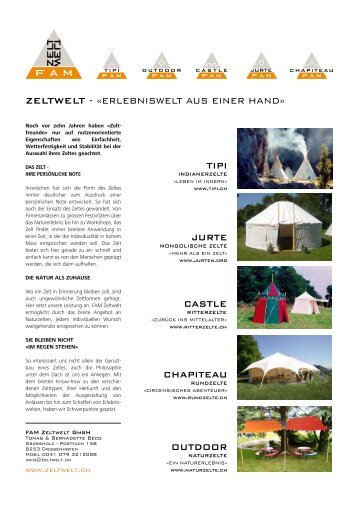 ZELTWELT Doku 1012.pdf - FAM Zeltwelt