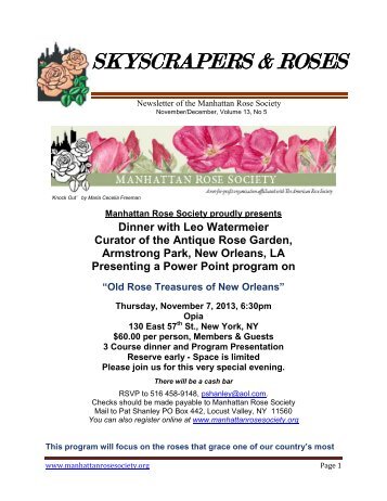 Skycraper & Roses Nov 2013a.pdf - Manhattan Rose Society