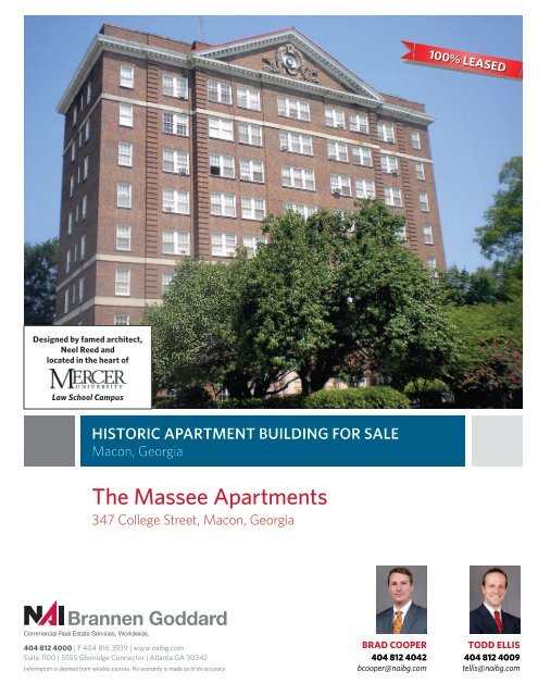 The Massee Apartments - National Housing & Rehabilitation ...