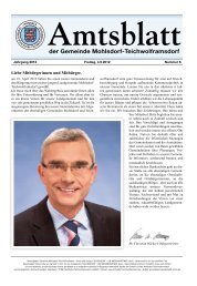 Amtsblatt - Teichwolframsdorf