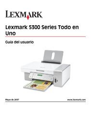 GuÃ­a del usuario - Lexmark