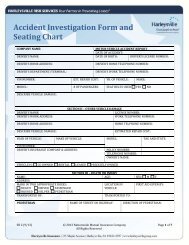 School Bus Accident Investigation Form and Seating Chart