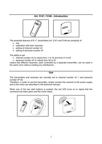 Art. 5141 / 5146 - Introduction Use - Weba