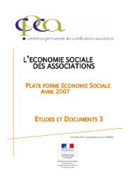 L'Ã©conomie sociale des associations - CPCA
