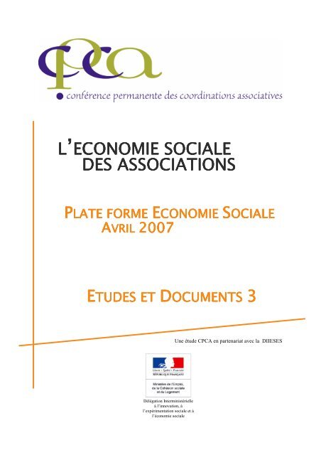 L'Ã©conomie sociale des associations - CPCA