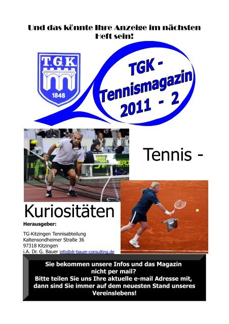 Rackets meet Strings - Klassik Open - Abteilung Tennis