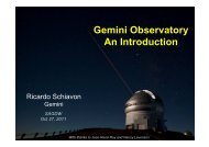 Gemini Instruments and Science Highlights