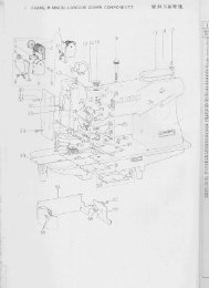 Parts book for Juki LH-527