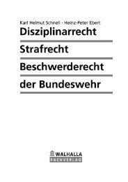 Disziplinarrecht Strafrecht Beschwerderecht der Bundeswehr
