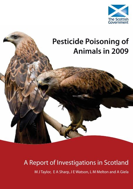 Pesticide Poisoning of Animals in 2009 - A Report of ... - SASA