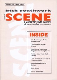 Issue 25: May 1999 - Youth Work Ireland