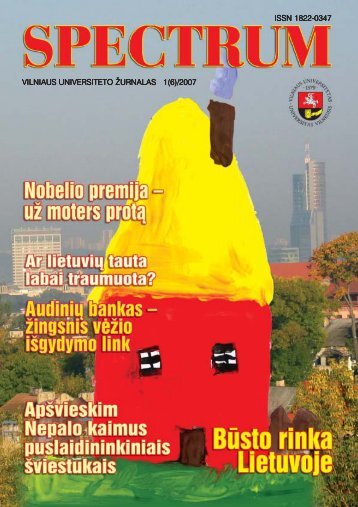 Spectrum Nr. 1(6)/2007 - VU naujienos - Vilniaus universitetas