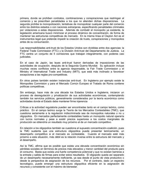 Estructuras De Mercado En La Industria Y Agroindustria - Unidad de ...