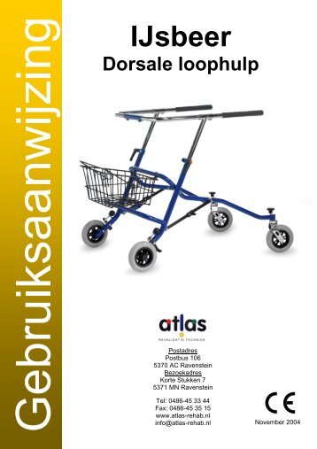 IJsbeer Dorsale loophulp - Atlas - Rehab