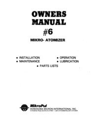 Page 1 GWNEBS MANUAL MIKRO- ATOMIZER o INSTALLATION o ...