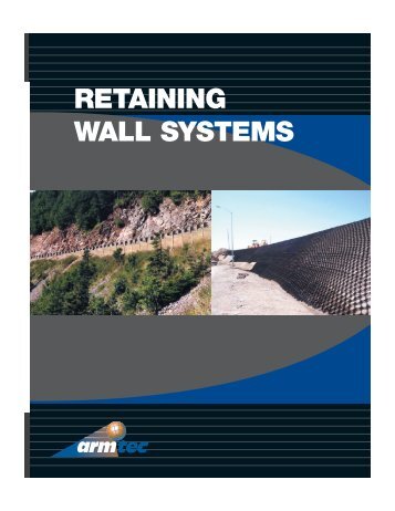 RETAINING WALL SYSTEMS - Armtec