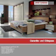 Garantie- und Gütepass - Konrad Driftmeier GmbH & Co KG