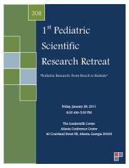 Final Program - Emory Children's Center Research Office