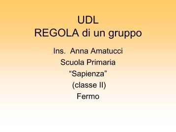 UDL regola di un gruppo 1 parte .pdf