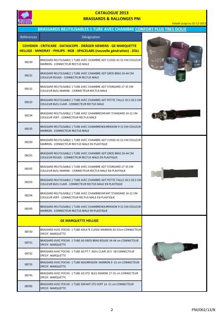 BRASSARDS PNI-002-13-B.xlsx - Integral Process