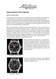 Alpina Startimer Pilot Collection - Alpina Watches