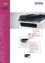 A4 MULTI-FUNCTION LASER PRINTER - Epson