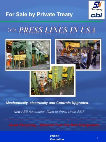 Press Lines # 2 - CBI industrial asset management