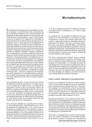 Microalbuminuria - Revista ClÃ­nica MÃ©dica Familiar