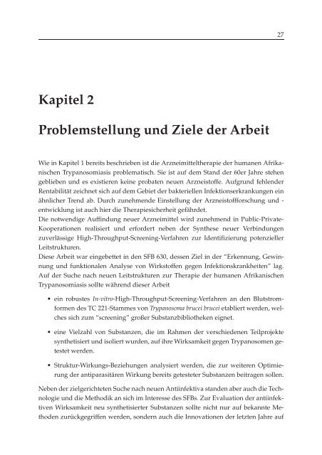 Methoden zur Evaluation von ZytotoxizitÂ¨at und Struktur ... - OPUS