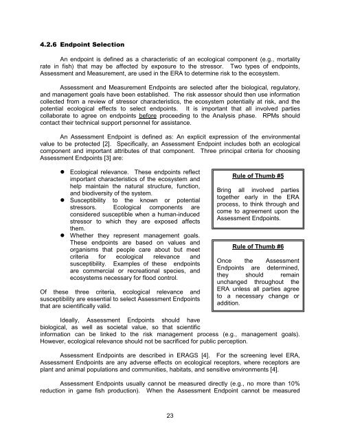 Tri-Service Remedial Project Manager's Guide for Ecological Risk ...