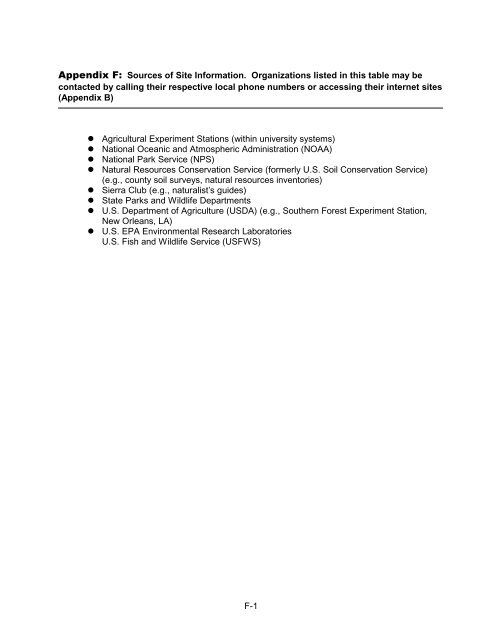 Tri-Service Remedial Project Manager's Guide for Ecological Risk ...