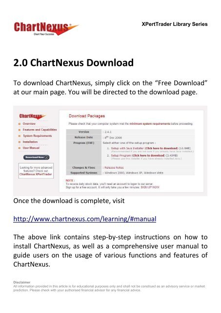 Elder's Triple Screen Rule for ChartNexus XPertTrader
