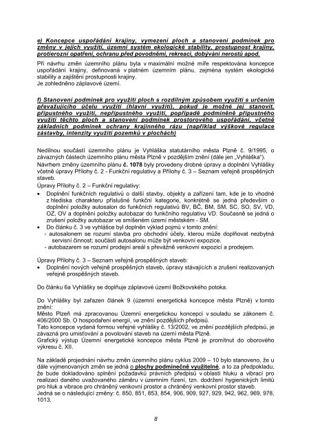 Opatření obecné povahy č. 2/2010 - změny ÚPMP ... - Město Plzeň