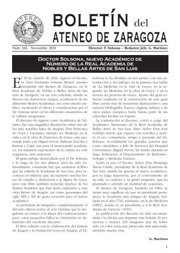 Boletin 166.pdf - El ATENEO de Zaragoza