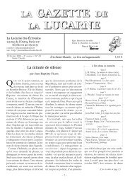 Fevrier 2010-nÂ°23 - La Lucarne des Ã©crivains - Free