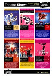 Theatre Trips - Oldham Chronicle