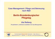 Case Management - Berlin Brandenburger Pflegetage