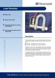 Load Shackles - Type 2791 & 4991.cdr - Strainstall UK