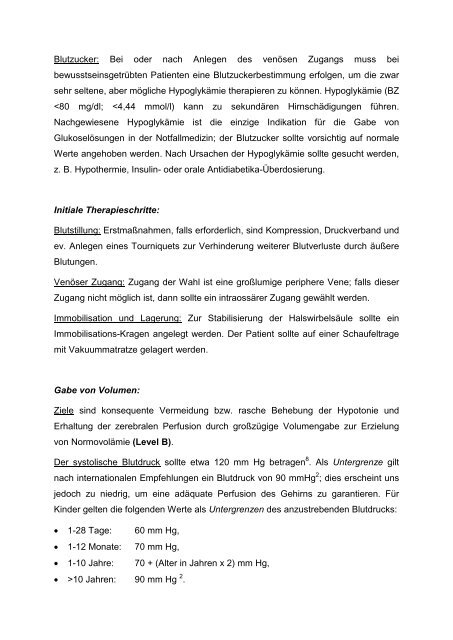 Empfehlungen zur Erstversorgung SHT.pdf - Ãsterreichische ...
