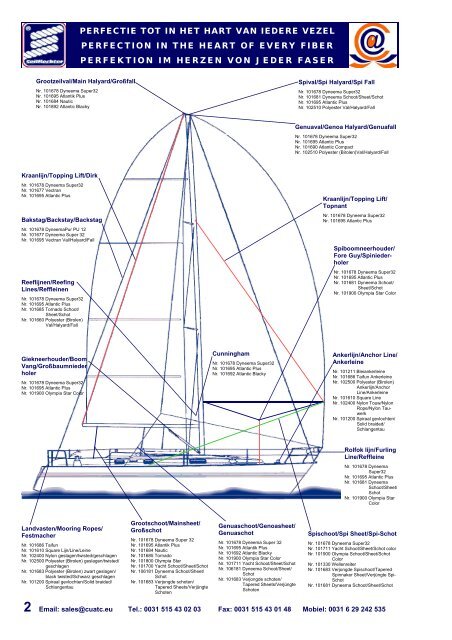 Private Yachting Special Products The Yachting Ropes to ... - cuatc.eu