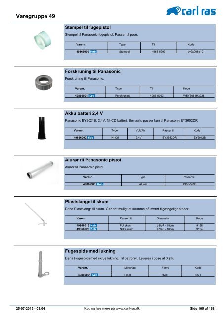 Velkommen til dit Carl Ras katalog - Carl Ras A/S