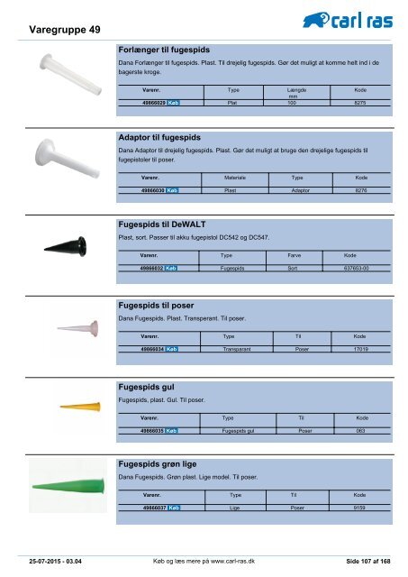 Velkommen til dit Carl Ras katalog - Carl Ras A/S