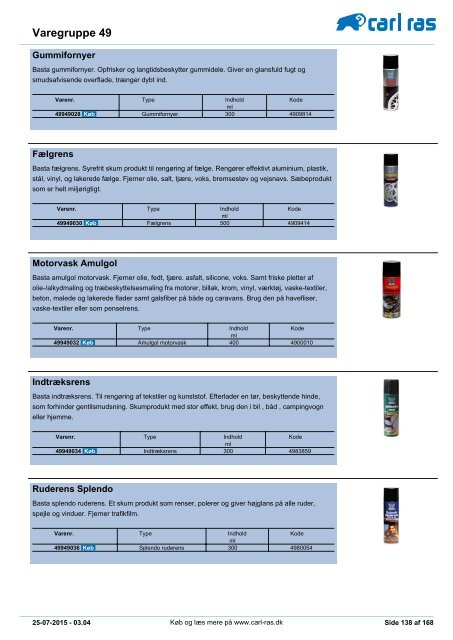 Velkommen til dit Carl Ras katalog - Carl Ras A/S