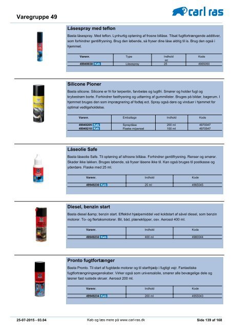 Velkommen til dit Carl Ras katalog - Carl Ras A/S