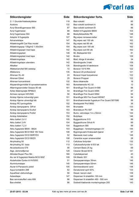 Velkommen til dit Carl Ras katalog - Carl Ras A/S