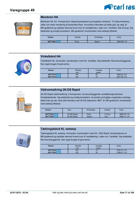 Velkommen til dit Carl Ras katalog - Carl Ras A/S