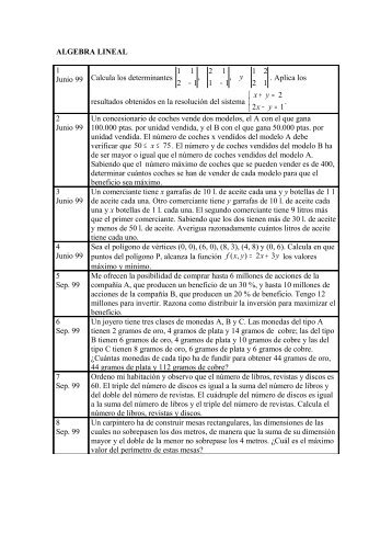 Ãlgebra linial - IES Jaume I de Borriana