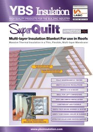 Multi-layer Insulation Blanket For use in Roofs - GRM Insulation ...